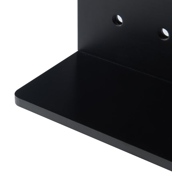 Raft perete Dønna 60x15x40cm negru [en.casa]