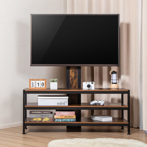 Suport TV max 70 inch cu rafturi incorporate Stockholm [pro.tec]