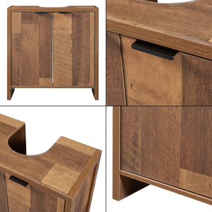 Dulap baie sub chiuveta Namsskogan 60x60x30cm pal efect nuc [en.casa]