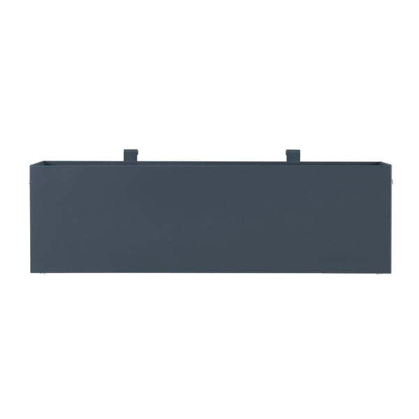 Jardiniera Achtkarspelen 50x12x15cm antracit [en.casa]