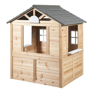 Casă de joacă Acciano 131x113x97 cm lemn de brad [casa.pro]