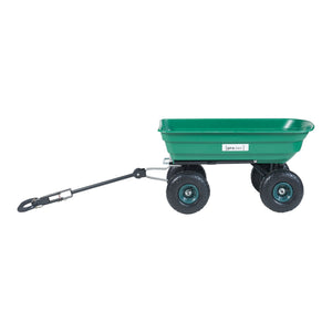 Carucior gradina inclinabil Corfinio 111x51cm 250kg otel verde [pro.tec]