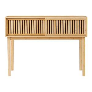Masa consola Ypäjä 110x39x81 cm bambus [en.casa]