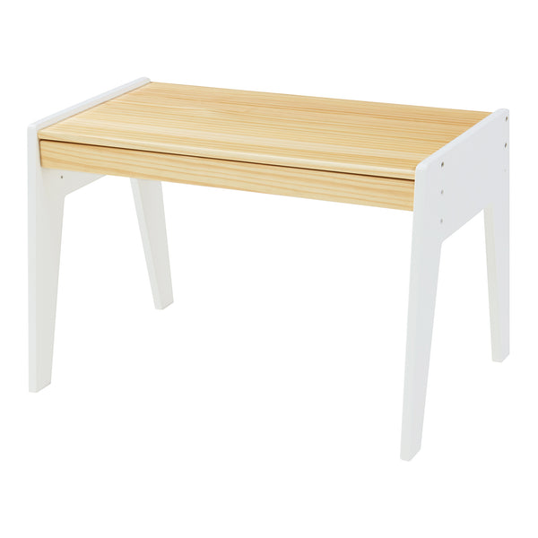 Set birou cu scaun pentru copii Skinnskatteberg alb [en.casa]