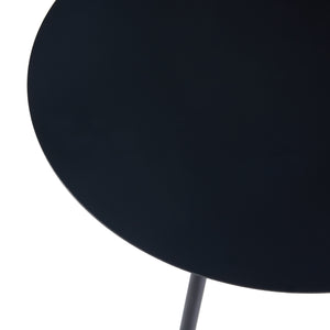 Set de 2 mese laterale Sula Negru [en.casa]