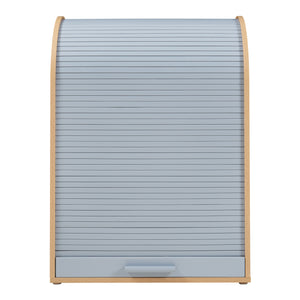 Dulap cu usa rulou Kavlinge 80x60x40 cm natur gri [en.casa]