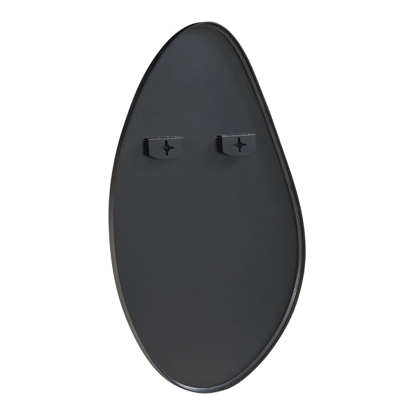 Oglinda de perete Orland 82x46 cm negru [en.casa]