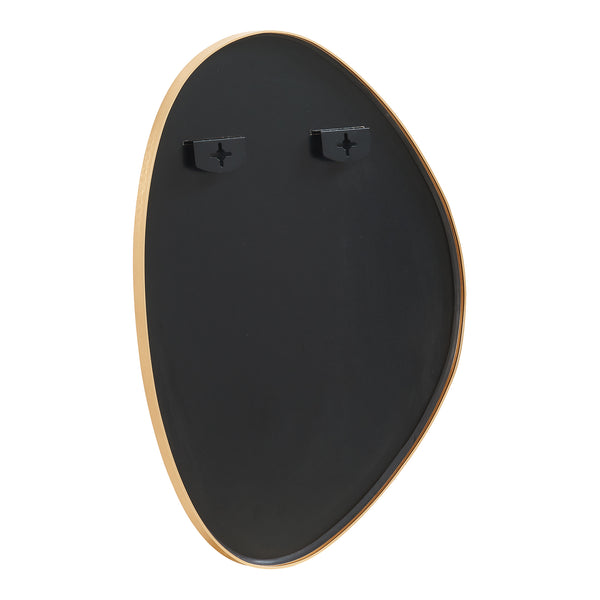 Oglinda de perete  Lardkapihond 75x53 cm auriu [en.casa]