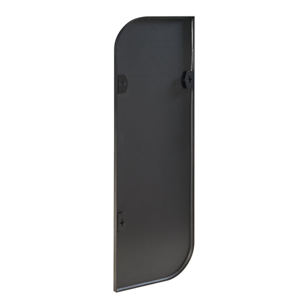 Oglinda de perete Tarvindak 120x40 cm negru [en.casa]