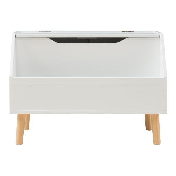 Lada jucarii Aavanrar 60x30x43 cm mdf alb [en.casa]