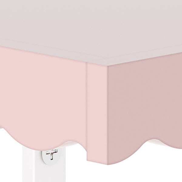 Set 2 rafturi de perete pentru copii Vestnes 80x17x4 cm Cotton Candy [en.casa]