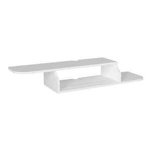 Suport TV de perete Kershaby 120x30x19 cm alb [en.casa]
