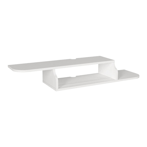 Suport TV de perete Kershaby 120x30x19 cm alb [en.casa]