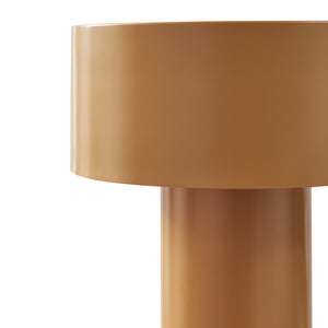 Lampa de masa Kömn 37x30cm 1xE27 max 60W metal maro [lux.pro]
