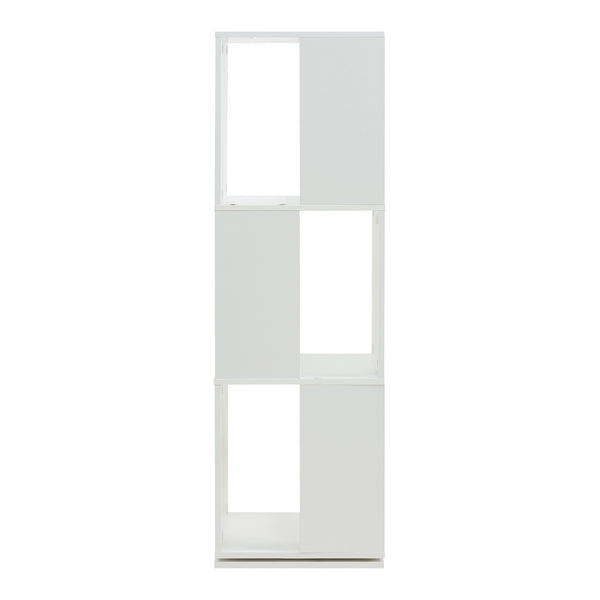 Raft rotativ Fjelmarirg 109x34x34 cm alb [en.casa]