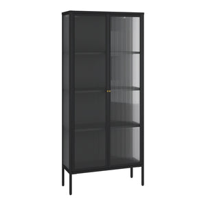 Vitrina Vinterhavn negru [en.casa]
