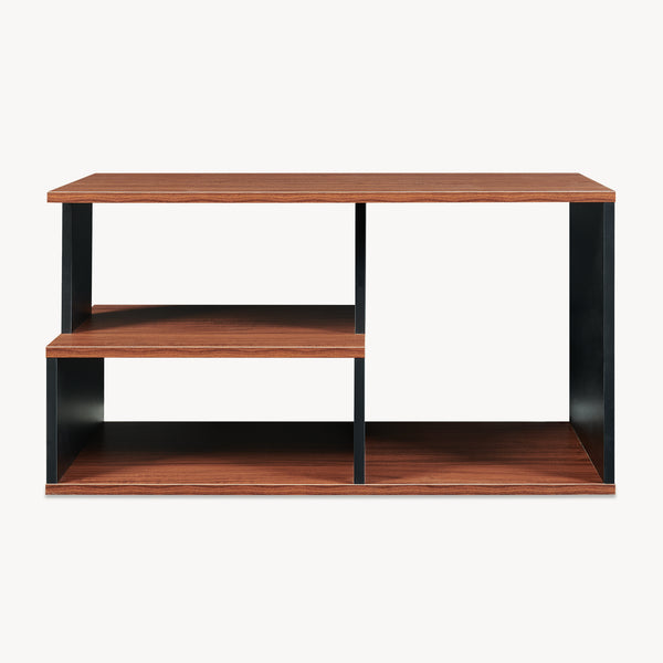Măsuță de cafea Trond 80x40x42 cm Negru/Nuc [en.casa]