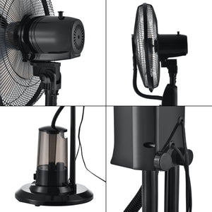 Ventilator ABWV-3971 cu functie umidificare 75W [in.tec] 