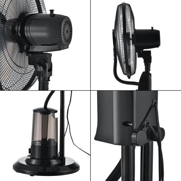 Ventilator ABWV-3971 cu functie umidificare 75W [in.tec] 
