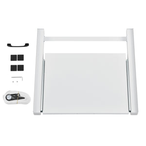 Cadru universal suprapunere uscator/masina de spalat rufe ABOI-5600 alb [en.casa]