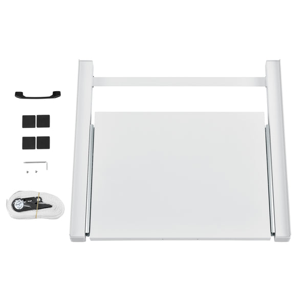 Cadru universal suprapunere uscator/masina de spalat rufe ABOI-5600 alb [en.casa]
