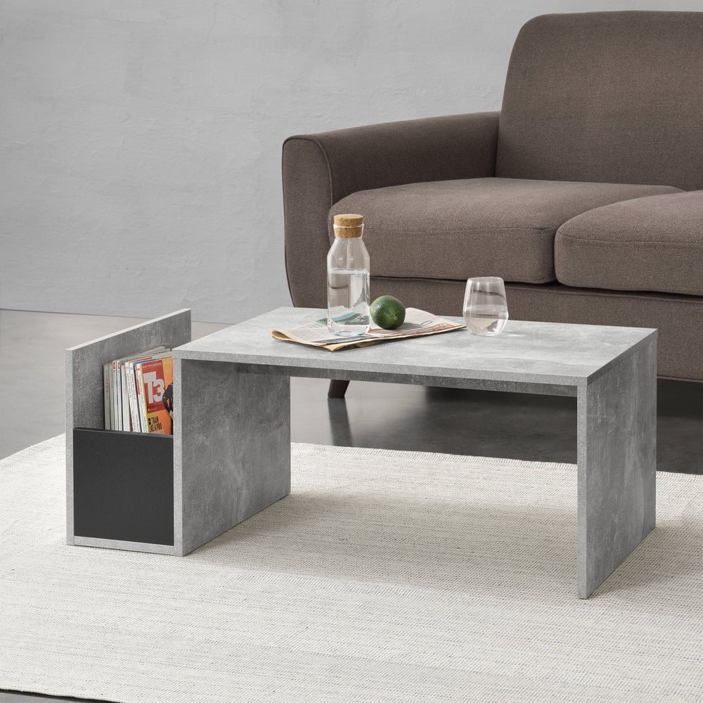 Couchtisch Bollnäs 90x45x35 cm mit Ablagefach versch. Farben en.casa - premiumXL