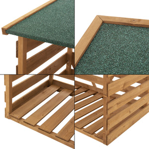 Suport lemne foc ACKS-7608 acoperit 123 x 116 x 64 cm [en.casa]