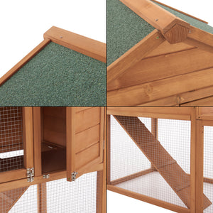 Cusca animale mici Kelkheim 110 x 160 x 61 cm lemn brad [en.casa]