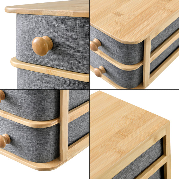 Organizator birou Arsivik cu 2 sertare [en.casa]