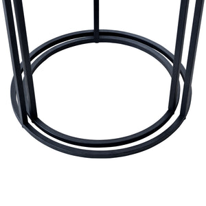Masute living Moriusaq set 2 bucati forma rotunda [en.casa]