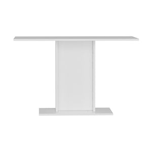 Masa living Galten 75x120x60cm alb [en.casa]