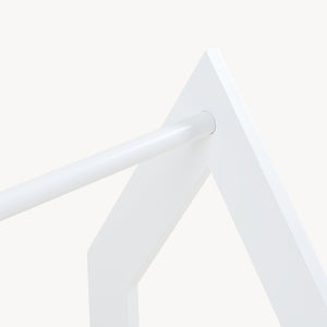 Suport haine casuta copii Værløse 78x75x35 cm alb [en.casa]