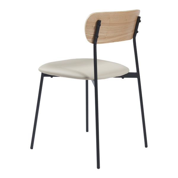 Set 2 scaune bucatarie Jyvaskyla bej [en.casa]