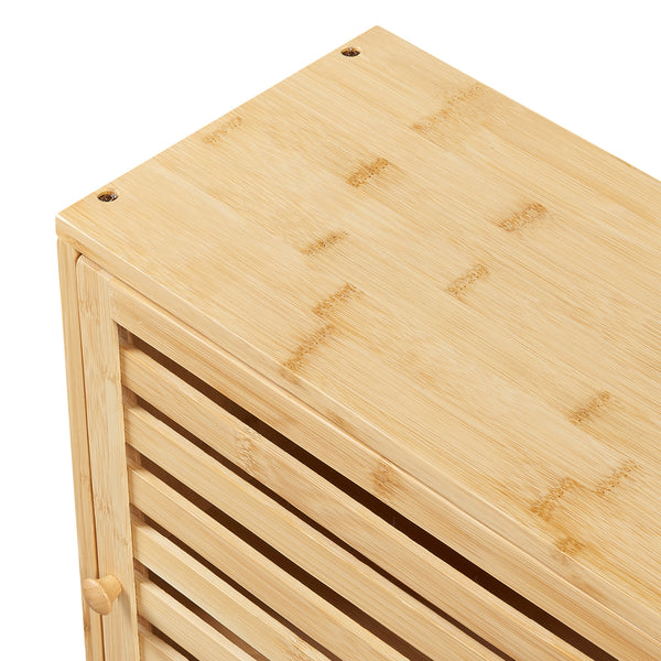 Dulap perete baie Gjesdal 60x40x20cm bambus natur [en.casa]