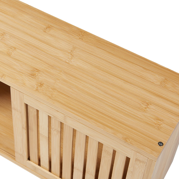 Raft perete Grums  92,5x20x33cm bambus [en.casa]
