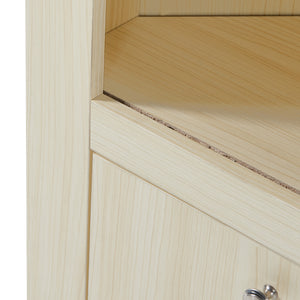 Dulap colt Eura 170x62x30cm efect lemn stejar [en.casa]
