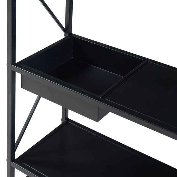 Suport plante Berkelland 65,5x60x20cm cu 3 rafturi [en.casa]