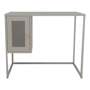 Birou Sund 75x100x50cm otel gri [en.casa]