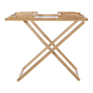 Uscător de rufe pliabil Fakala 154x59x82 cm bambus [en.casa]
