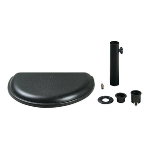 Suport umbrela soare Bisenti 45x29x4,5cm 10kg beton [casa.pro]