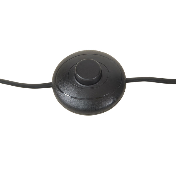 Lampa de podea Barton 159 cm 2xE27 max.60W metal negru [lux.pro]