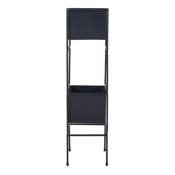 Set 2 buc suport plante masuri diferite Sveio metal negru [en.casa]