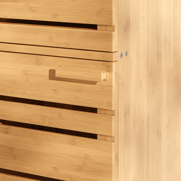 Dulap baie Epind 75x33x30 cm bambus [en.casa]