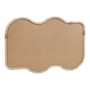 Oglinda de perete Bellerirnu 90x60 cm efect stejar Sonoma [en.casa]