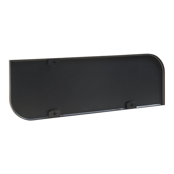 Oglinda de perete Tarvindak 120x40 cm negru [en.casa]