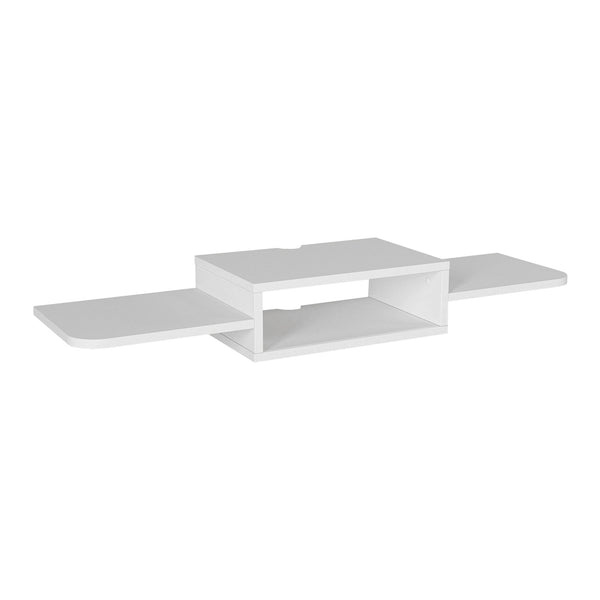 Suport TV de perete Tar 115x30x16 cm alb [en.casa]