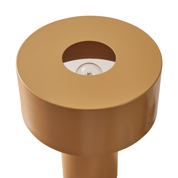 Lampa de masa Kömn 37x30cm 1xE27 max 60W metal maro [lux.pro]
