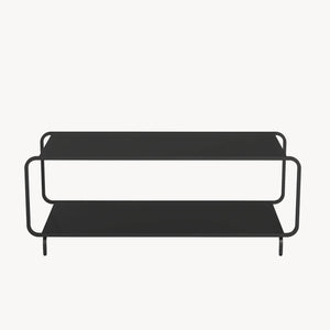 Masuta cafea Færder  115x50x45 cm negru [en.casa]