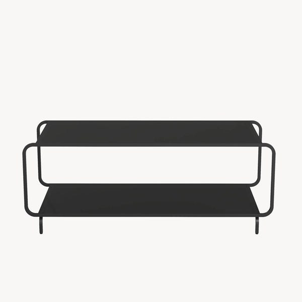 Masuta cafea Færder  115x50x45 cm negru [en.casa]