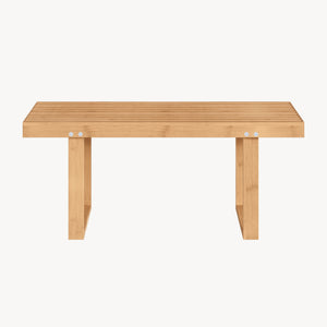 Banca hol Aarela 91x41x38 cm bambus [en.casa]